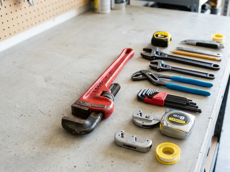 Professional plumbers in Kenmare, ND equipped with top-tier tools for residential and commercial plumbing services.